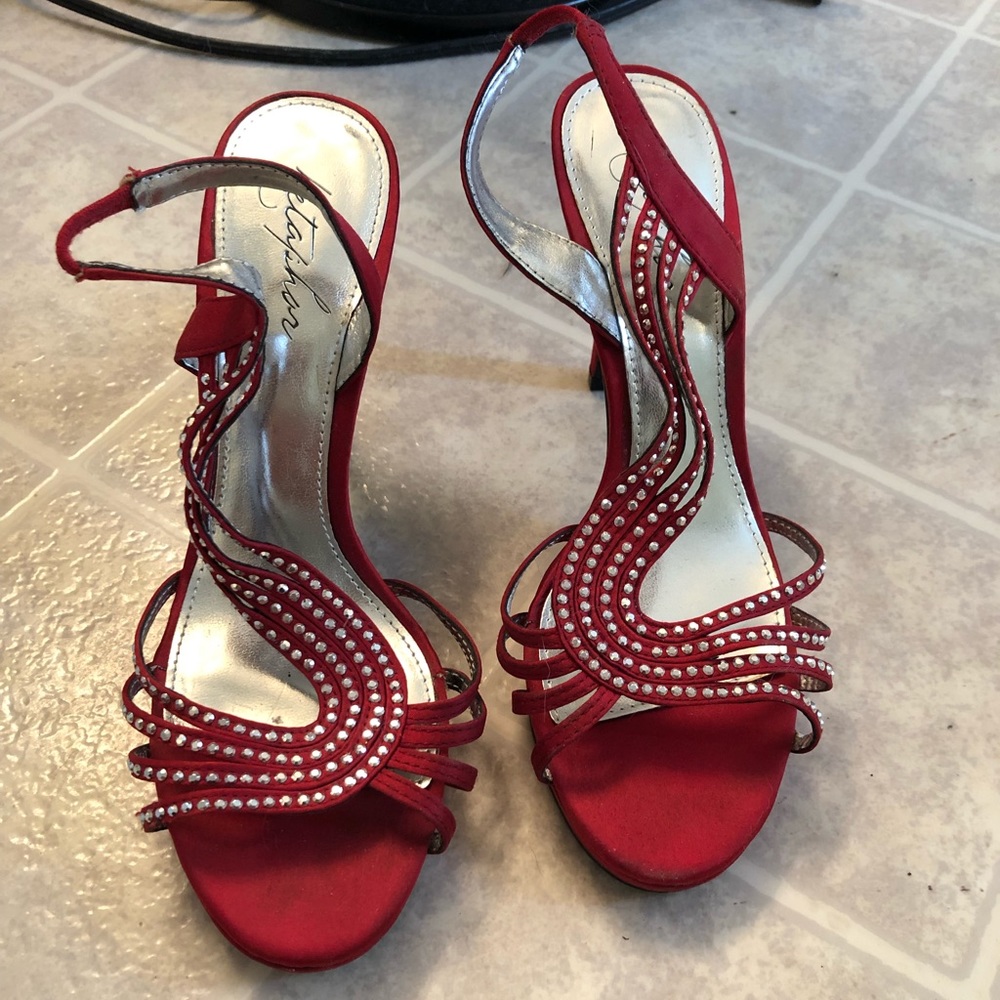 Red high heels